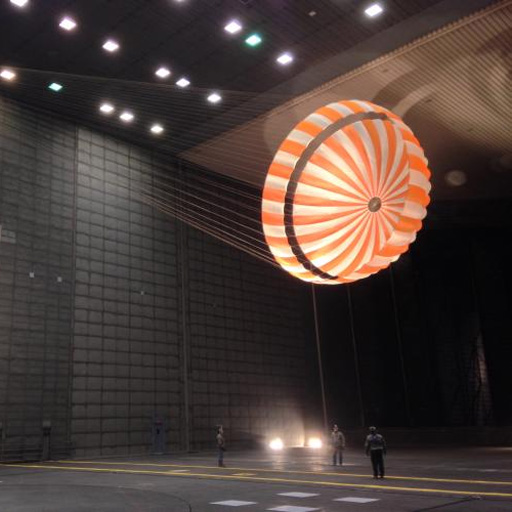 Parachute testing for NASA’s InSight mission to Mars.