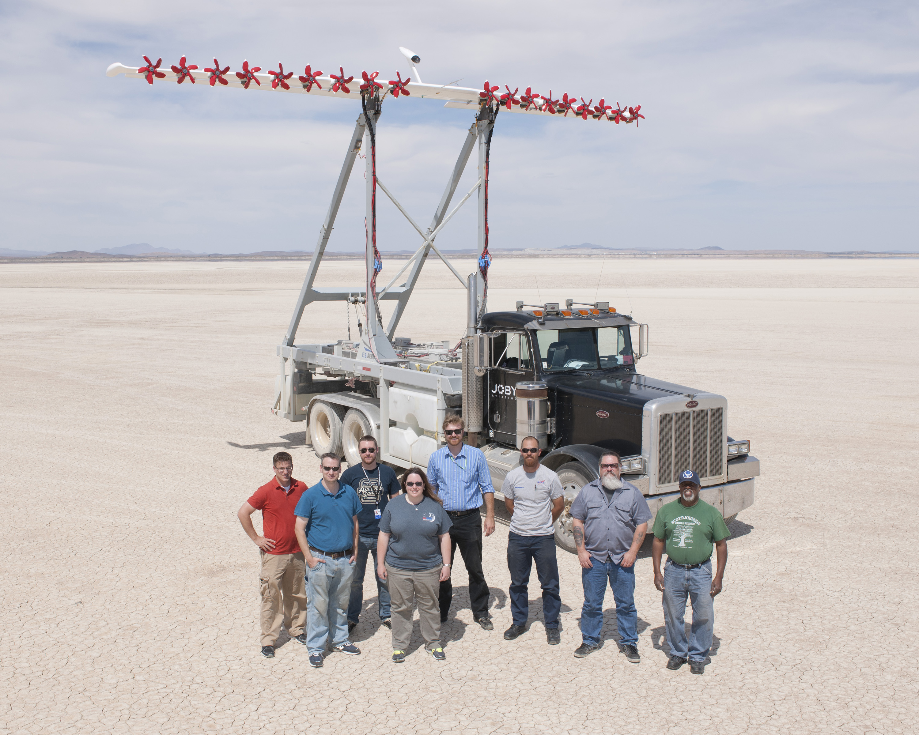 Image showing modification 1 of the X-57 on a truck.